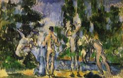 Paul Cezanne Bathers oil painting picture